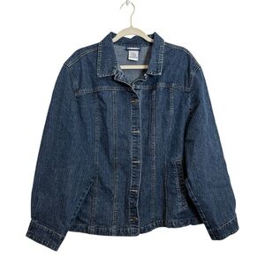 Vintage L.A. Blues Stretch Jean Jacket
Woman 2x